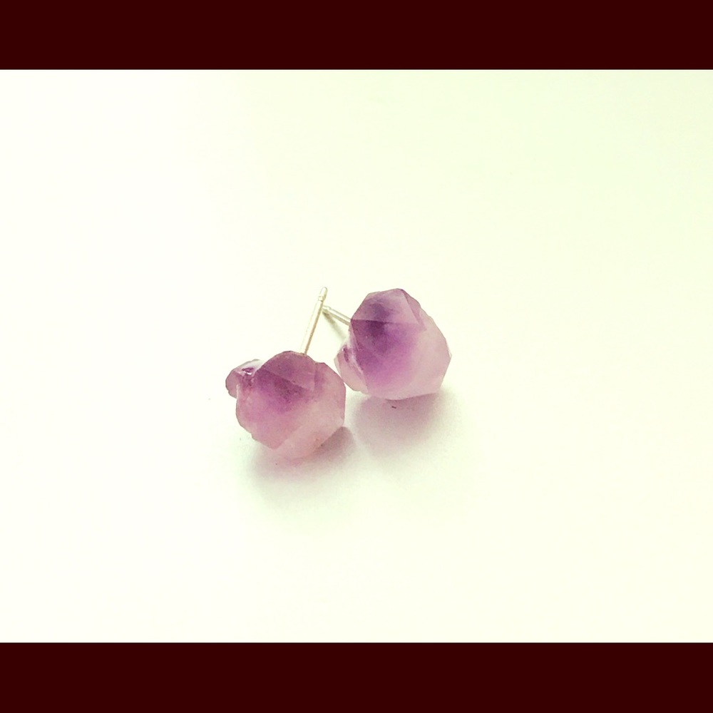 Amethyst Studs